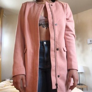 Pink coat